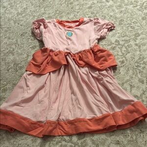 Princess peachy girls dress/costume